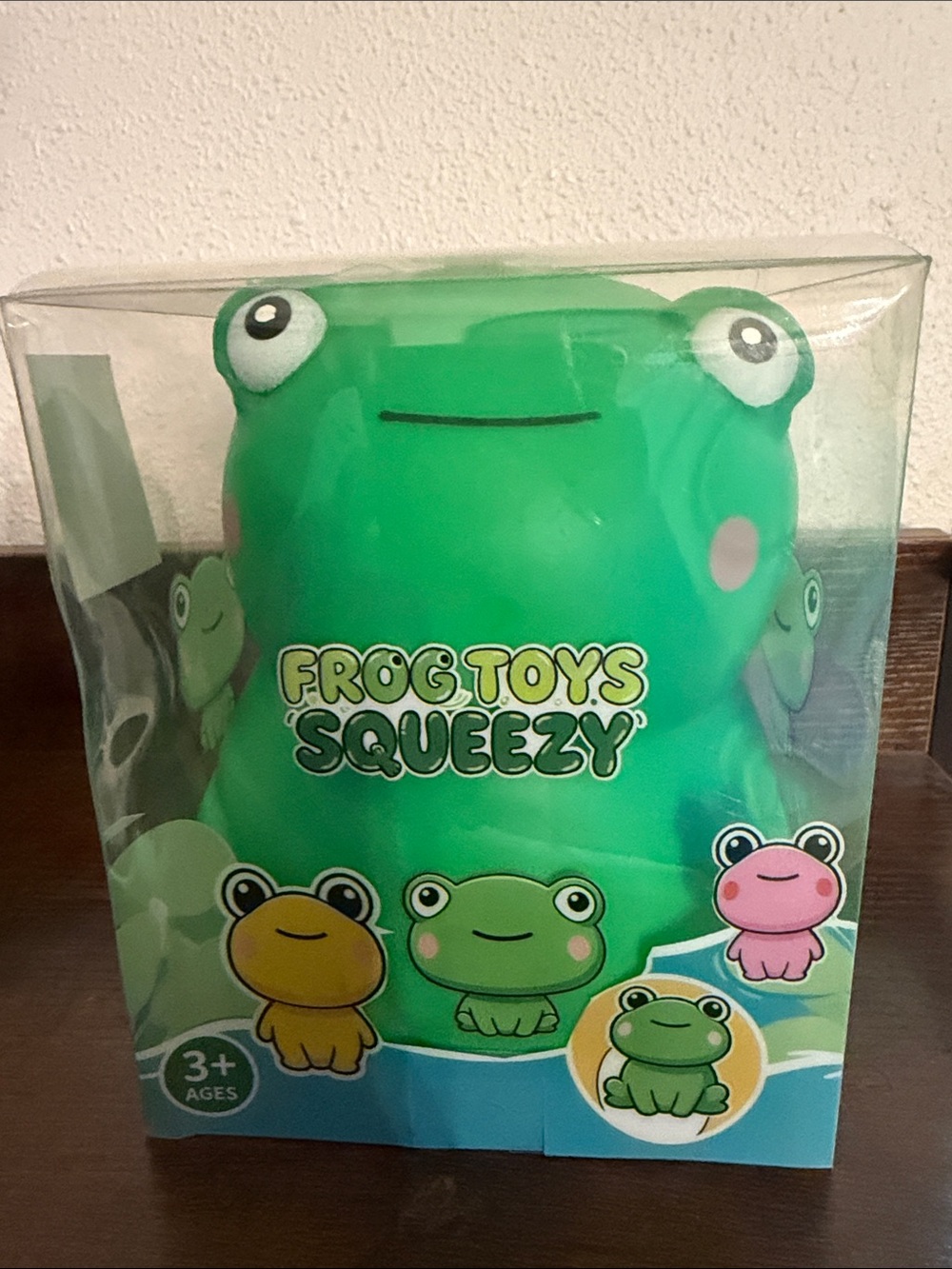 Jumbo Squeezy Frog